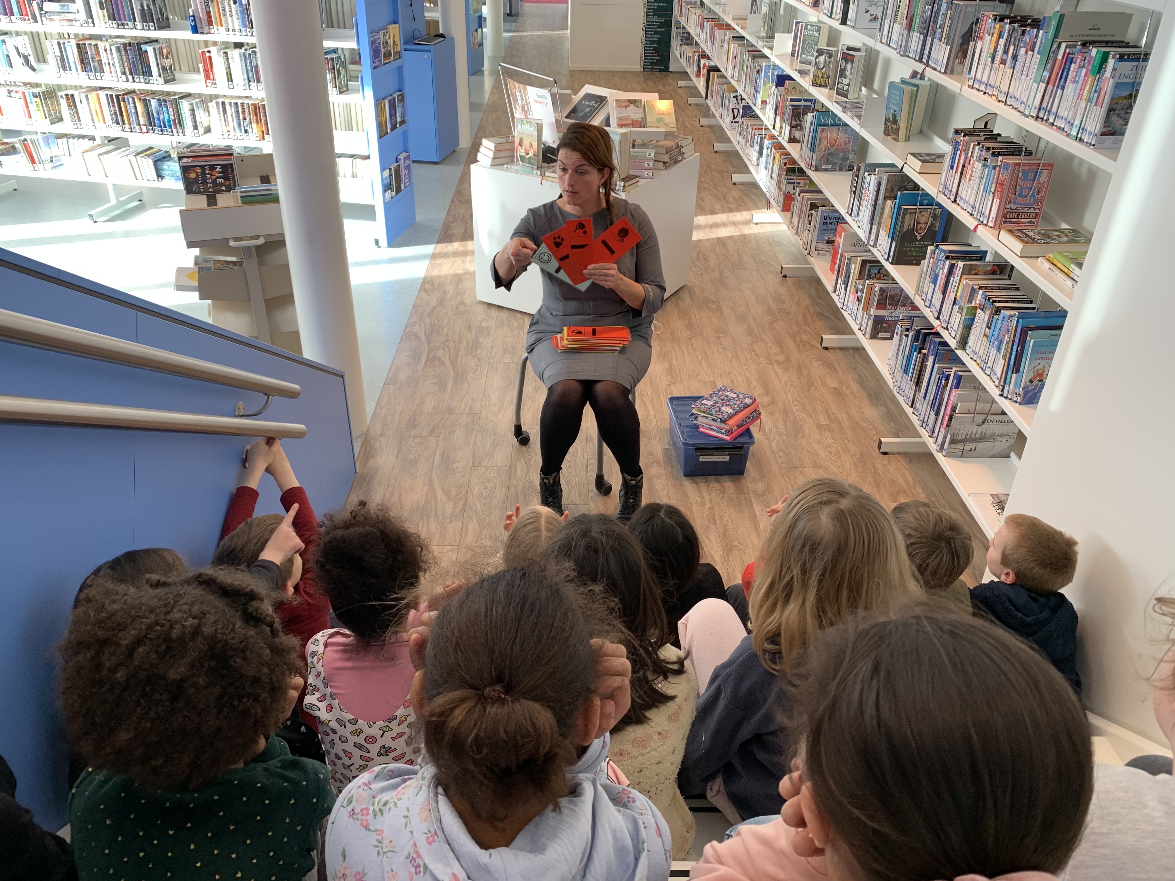 Speuren in de bibliotheek