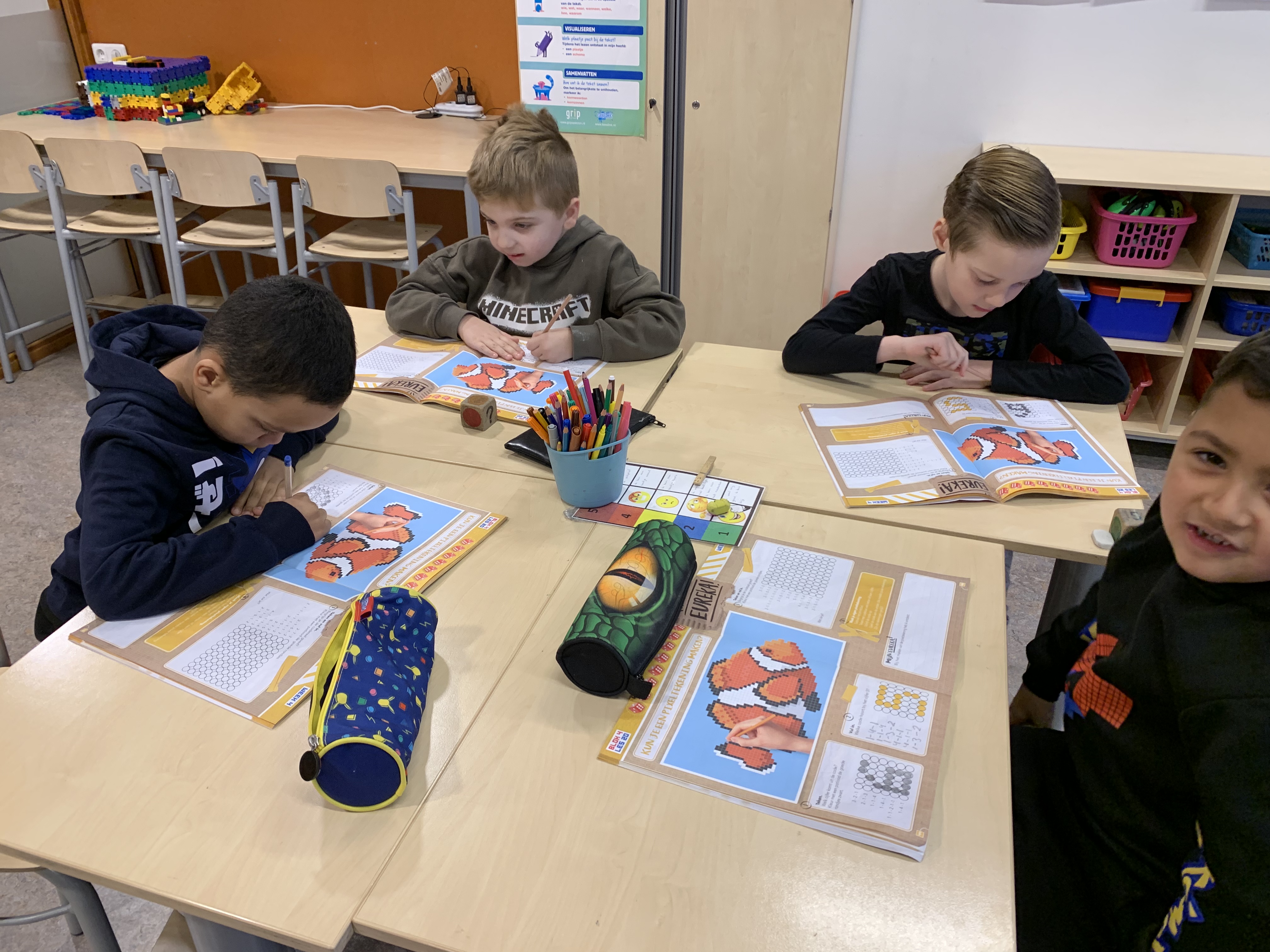 Rekenen met codetaal en pixels