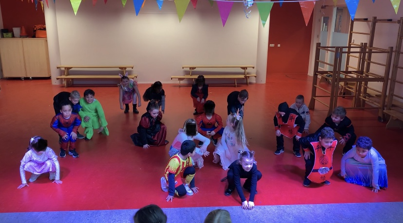 Verkleedfeest in groep 4!