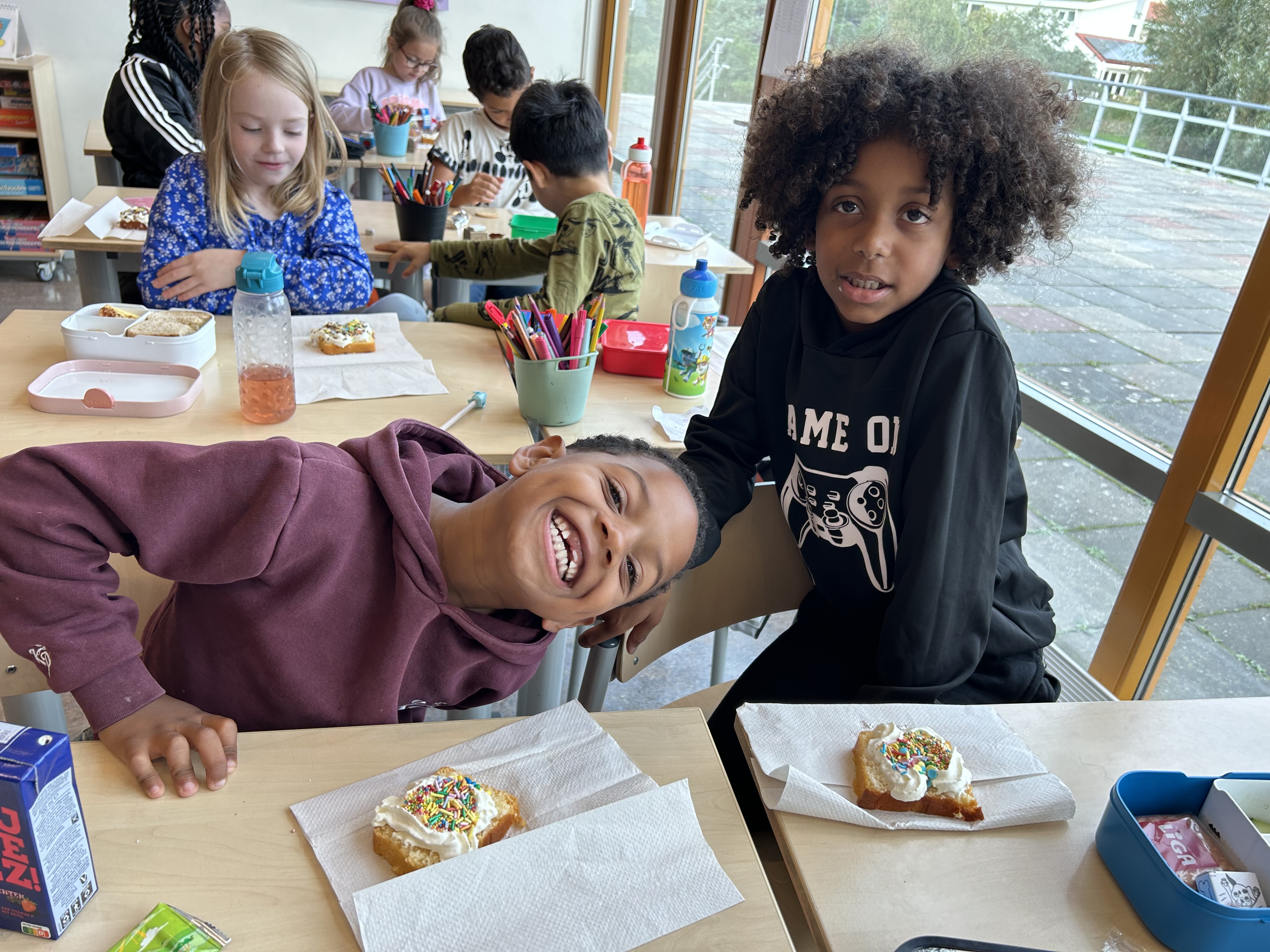 Even een klein feestje!