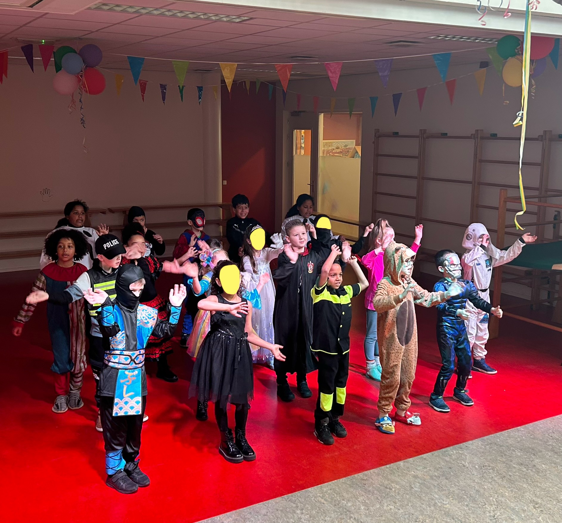 Verkleedfeest in groep 4!