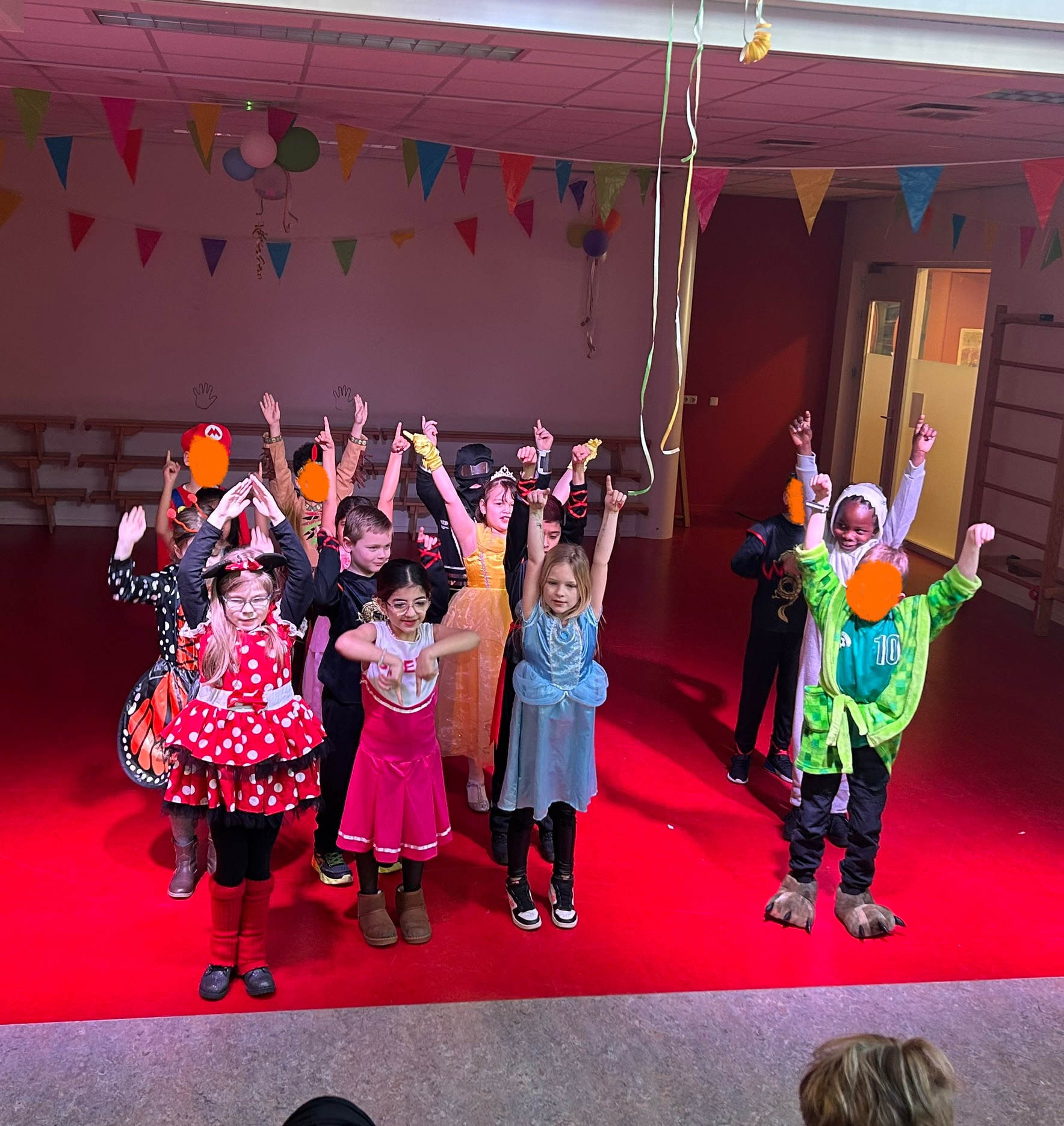 Verkleedfeest in groep 4! 