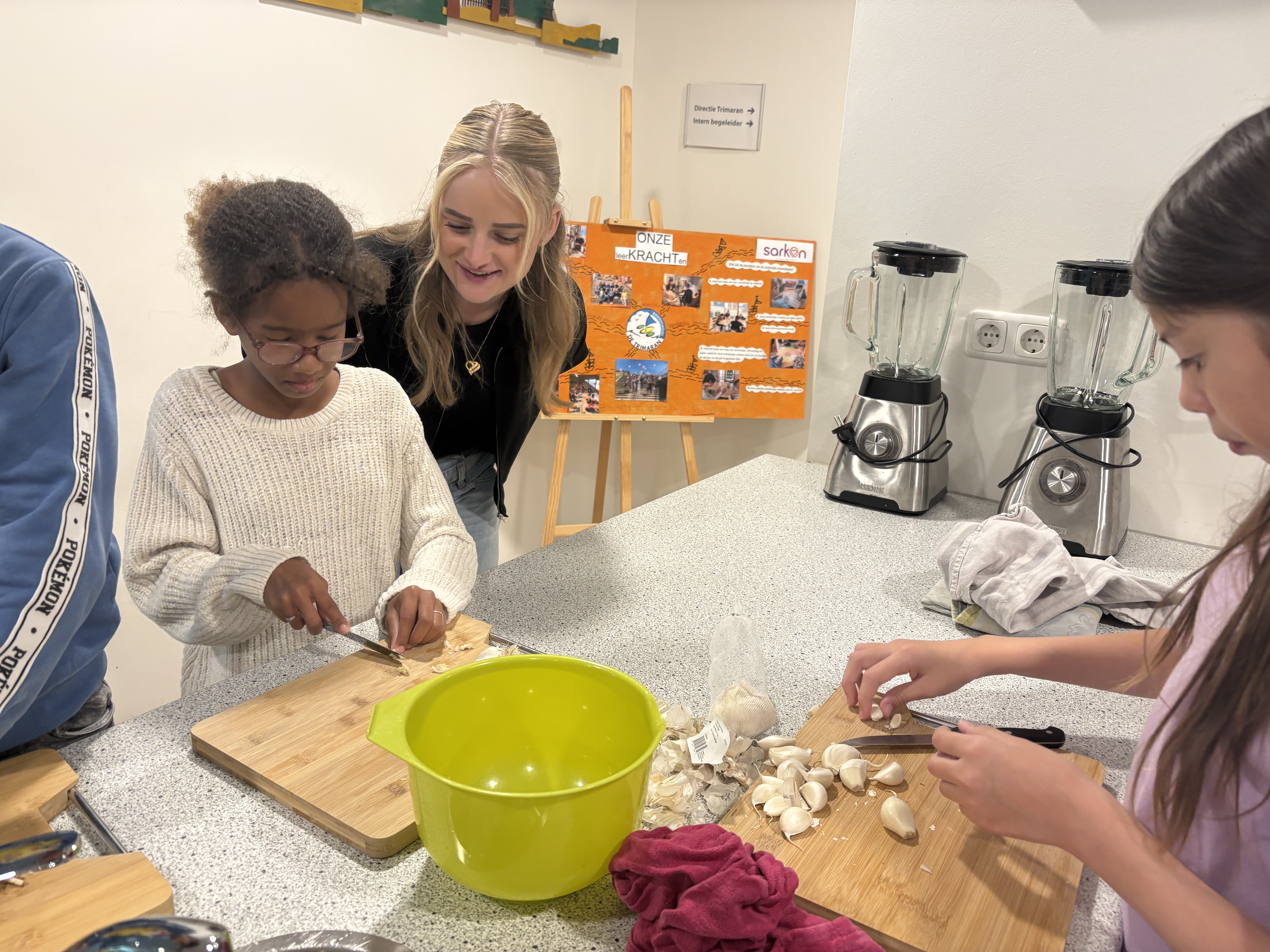 Kinderkookclub op reis naar Italië